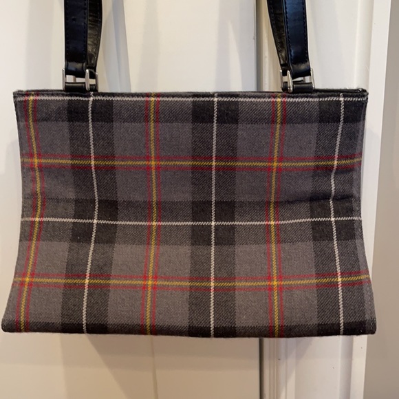 Kate Spade “School Girl” Plaid Handbag *Vintage* - Picture 3 of 10